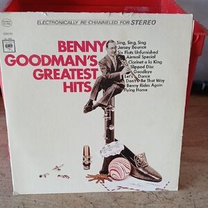 Benny Goodman's Greatest Hits Vinyl Record